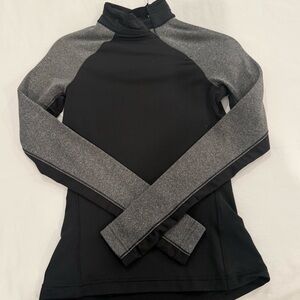 Adidas Black and Gray Long Sleeve hoodie